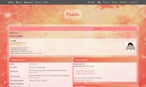 Peach Premium MyBB Theme Screenshot 4