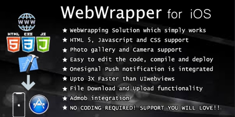 WebWrapper - iOS App Source Code