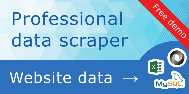DataExcavator - Web Scraping Server C#