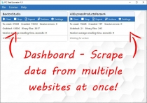 DataExcavator - Web Scraping Server C# Screenshot 1