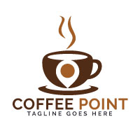 Coffee Point Logo Design