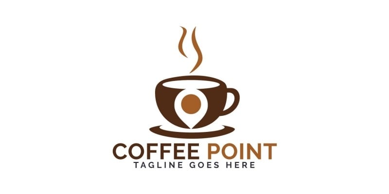 Coffee Point Logo Design