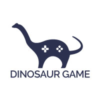 Dinosaur Game Logo Design