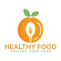 Healthy Food Logo Design