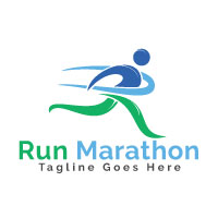 Run Marathon Logo Design