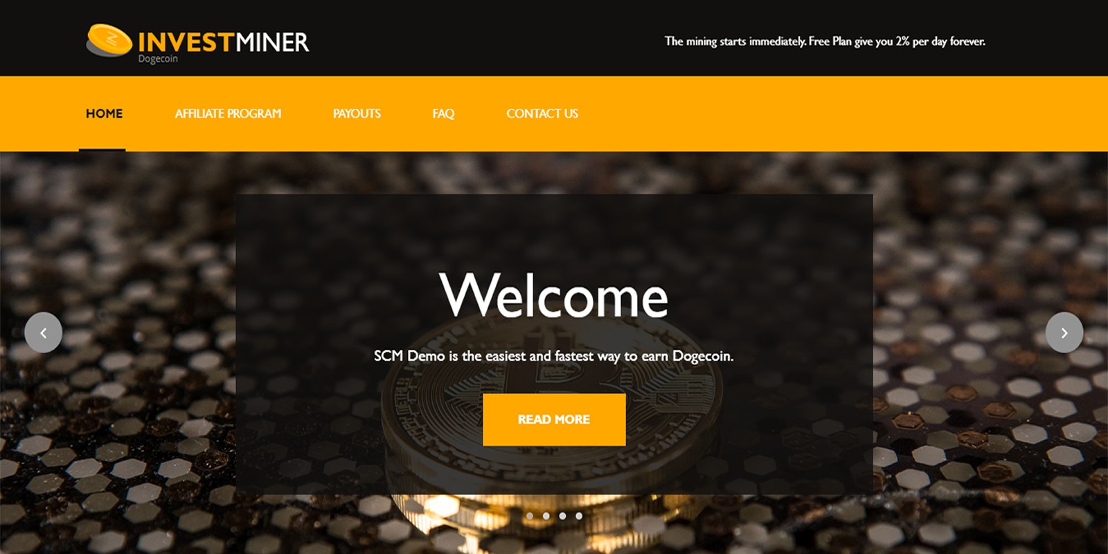 InvestMiner Theme For SCM Script