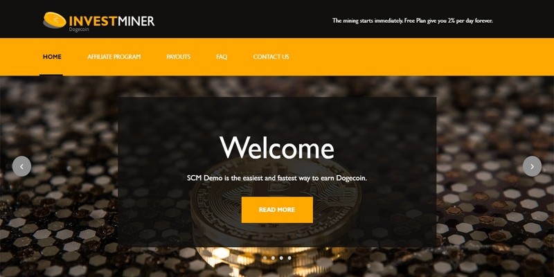 InvestMiner Theme For SCM Script