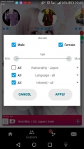 Japanese Pals - Tinder Style Dating App Android Screenshot 1