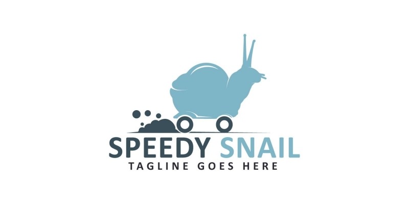 Speedy Snail Logo Design