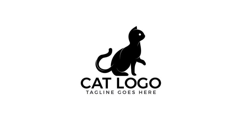 The Cat Logo Design.