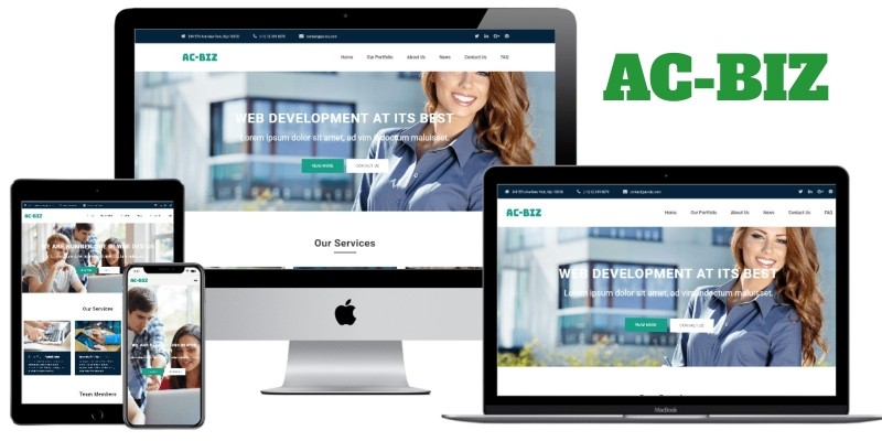 AC BIZ - Multipurpose and Business Website CMS