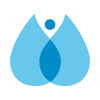 Green Water Drop Health Care Logo