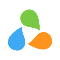 Green Water Drop Health Care Logo Design