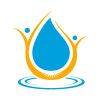 Green Water Drop Health Care Logo Design