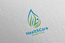 Water Drop Health Care Medical Logo Design Screenshot 5