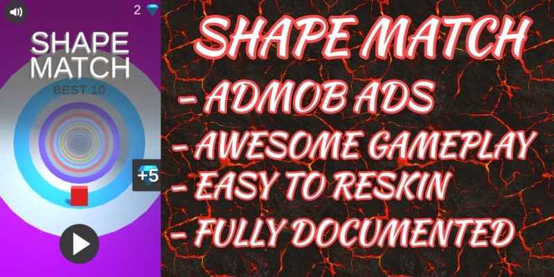 Shape Match - Unity Source Code