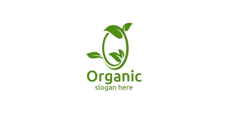 Natural and Organic Logo Design Template