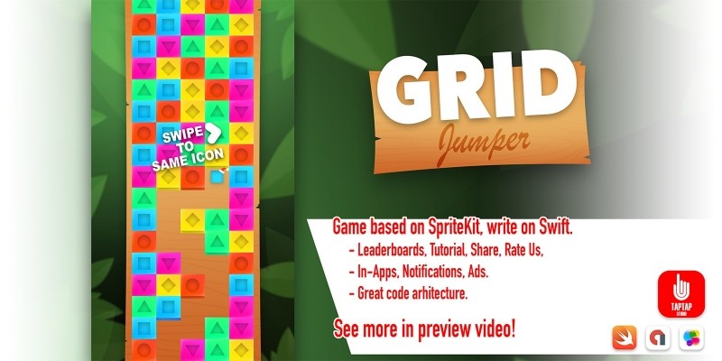 Grip Jumper - iOS Source Code