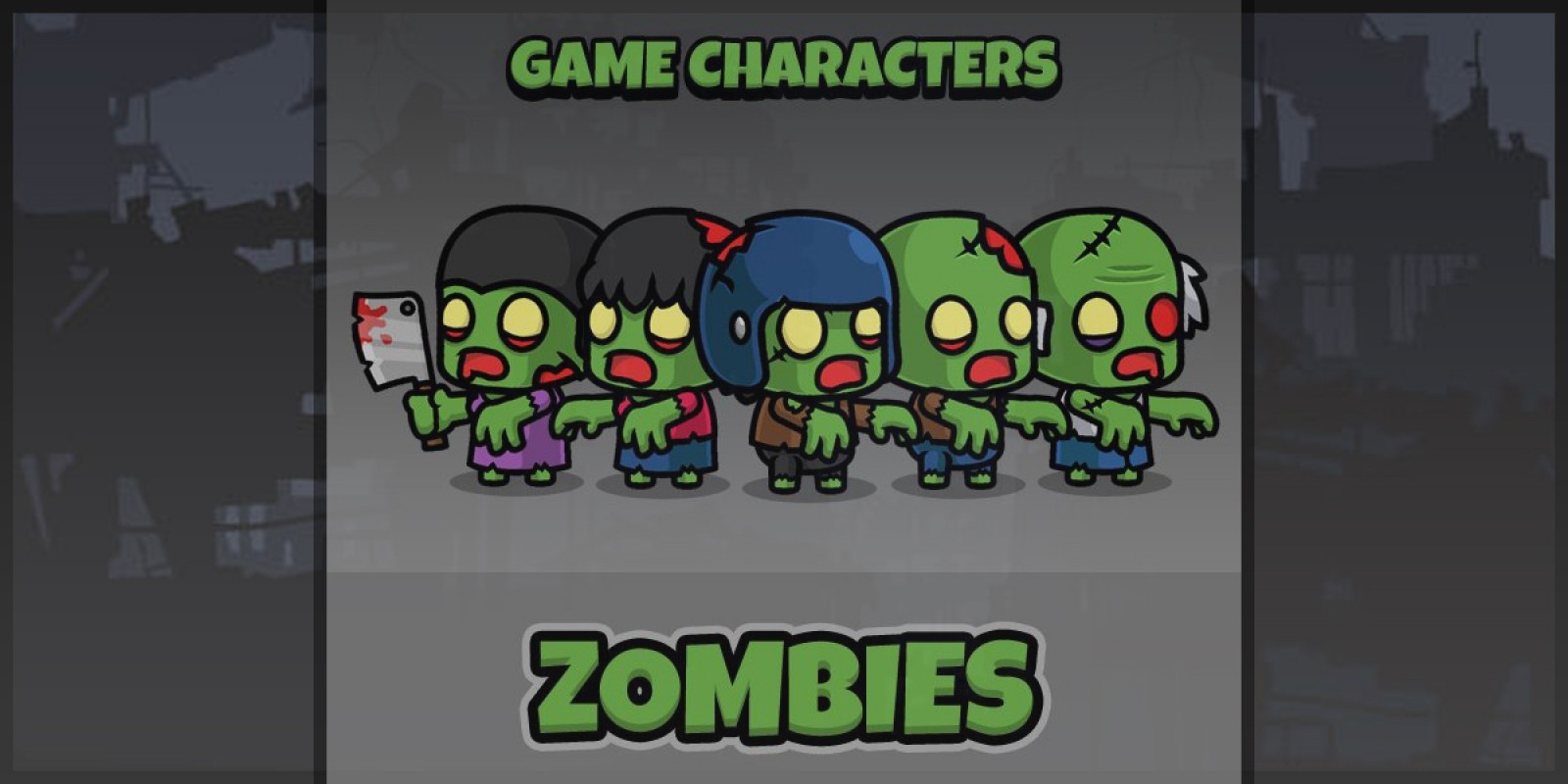 New Zombie - Game Characters