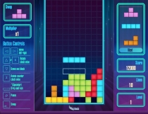 Falling Blocks - Construct 3 Tetris Game Screenshot 1