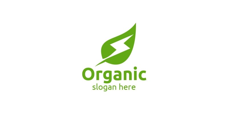 Fast Natural And Organic Logo Design Template