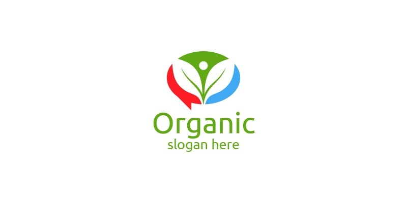 Chat Or Blog Natural And Organic Logo Design
