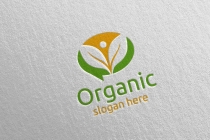 Chat Or Blog Natural And Organic Logo Design Screenshot 4