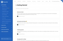 DocuHub - A Modern Documentation Theme For Ghost Screenshot 1