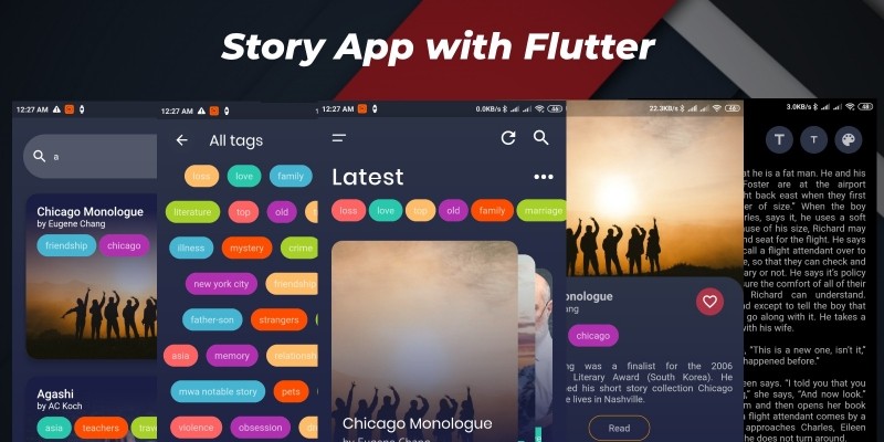 Story App With Flutter