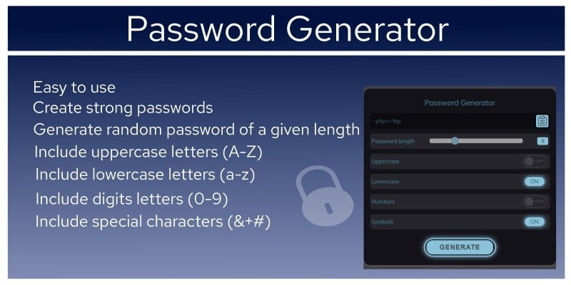 Password Generator JavaScript