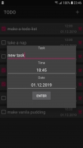 Simple TODO list - Android Source Code Screenshot 4