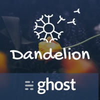 Dandelion - A Modern Blogging Theme For Ghost