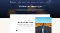 Dandelion - A Modern Blogging Theme For Ghost Screenshot 4