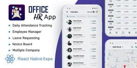 Office HR App - React Native App Template by Trillionbits | Codester