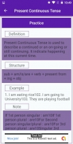 English Tenses Practice - Android Source Code Screenshot 4