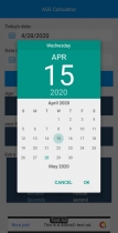 Age Calculator - Android Source Cod Screenshot 4