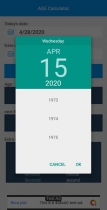 Age Calculator - Android Source Cod Screenshot 5