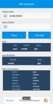 Age Calculator - Android Source Cod Screenshot 7