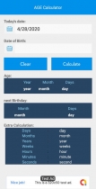 Age Calculator - Android Source Cod Screenshot 7