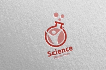 Science And Research Lab Logo Design Screenshot 4