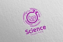 Science And Research Lab Logo Design Screenshot 2