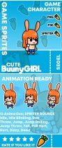Cute Bunny Girl - Game Character Screenshot 1