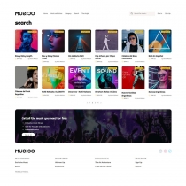 Musico - Premium Music Download Site HTML Template Screenshot 3