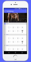 Home workout - Fitness - Android Mobile App Screenshot 6