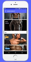 Home workout - Fitness - Android Mobile App Screenshot 8
