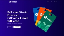 Giftworld - Giftcard And Bitcoin Trading Platform Screenshot 1