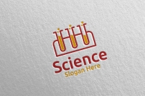 Science and Research Lab Logo Design Screenshot 2