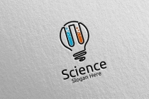 Idea Science and Research Lab Logo Design Screenshot 5