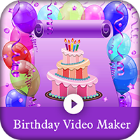 Birthday Video Maker With Music - Android App