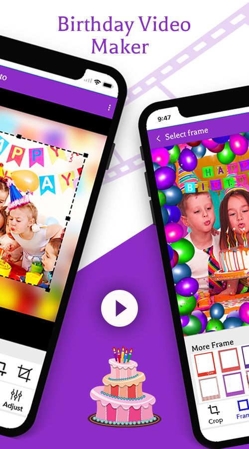 Birthday Video Maker With Music - Android App by LotusStudioApps | Codester